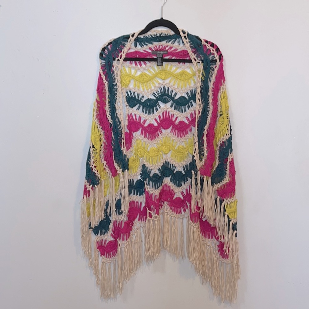 Women’s Boho Vest | Crochet | Small